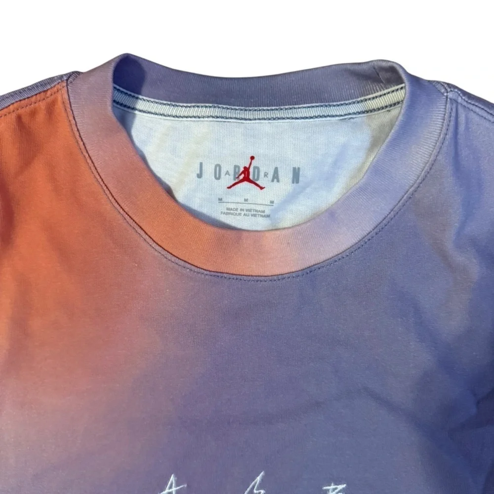 Nike Air Jordan x J Balvin T-Shirt Tie Dye FJ6141-630 Size-Medium